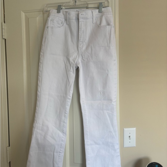 Pistola Women's Flare White Jeans